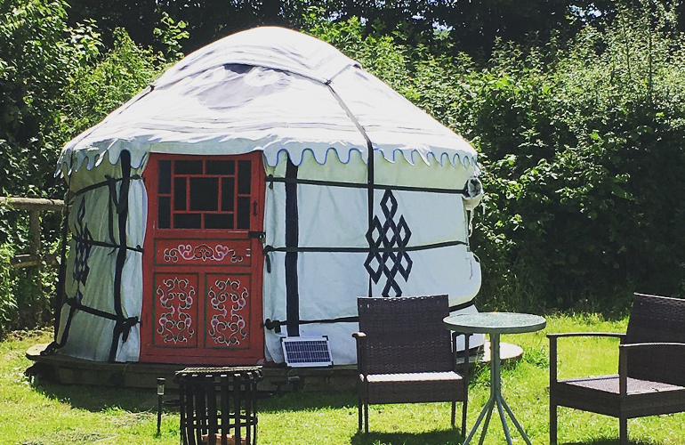 hemsford yurt camp 2
