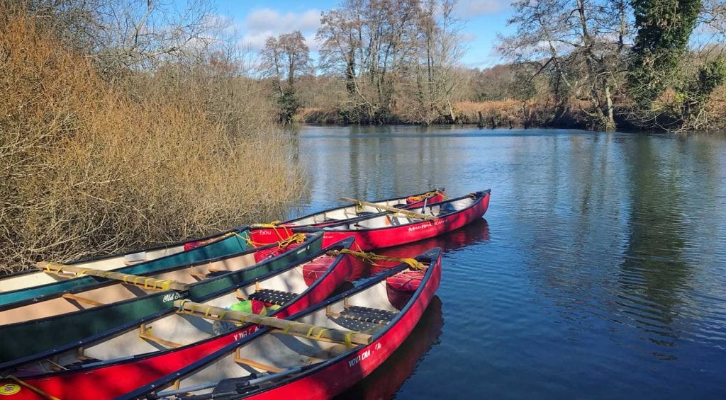 canoe on the dart