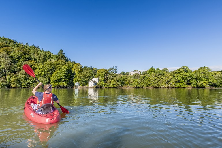 kayaking