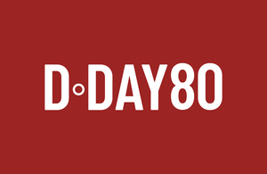s300 GOV UK D Day 80 Logo